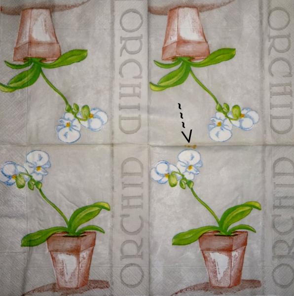 043 Orchideen - 3 lagig